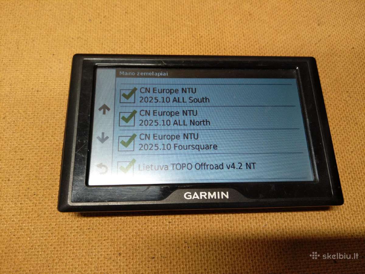 Garmin navigacijos. - nuotraukos Nr. 4