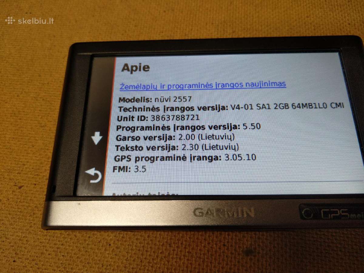 Garmin navigacijos. - nuotraukos Nr. 6
