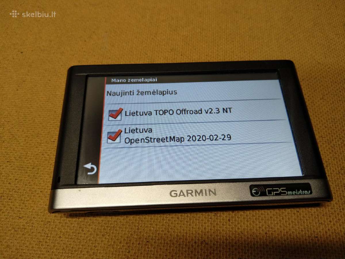 Garmin navigacijos. - nuotraukos Nr. 7
