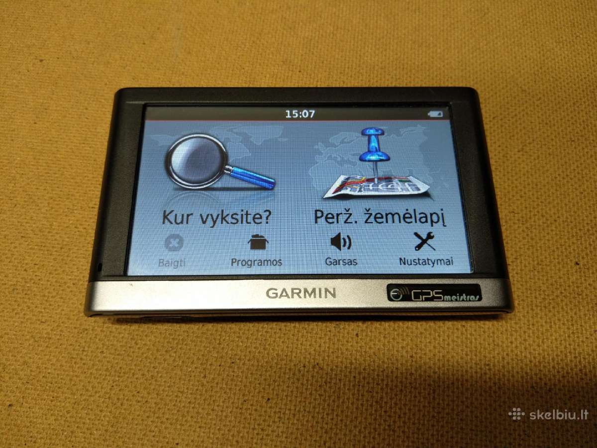 Garmin navigacijos. - nuotraukos Nr. 8