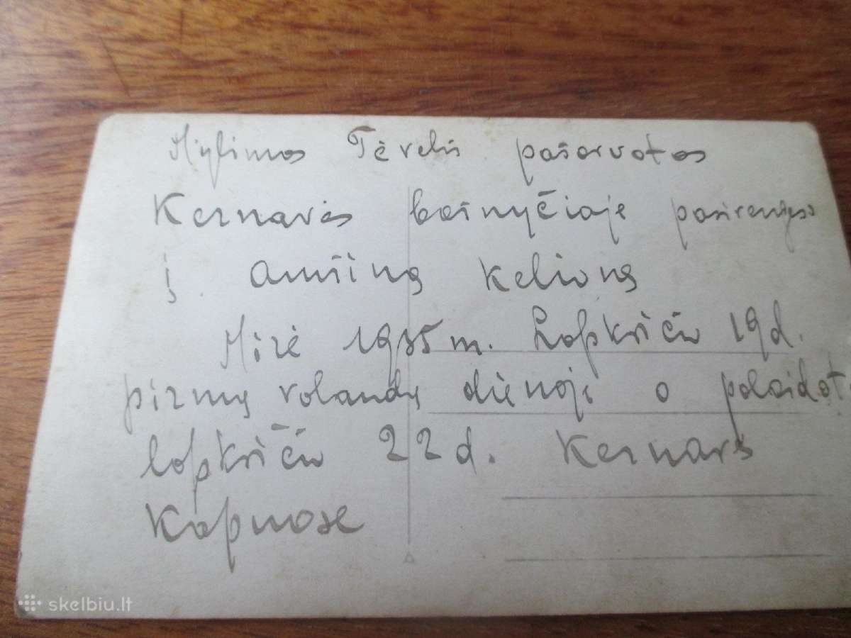 Kernavė tarpukari su Zenono Baužio dedikacijomis - nuotraukos Nr. 11