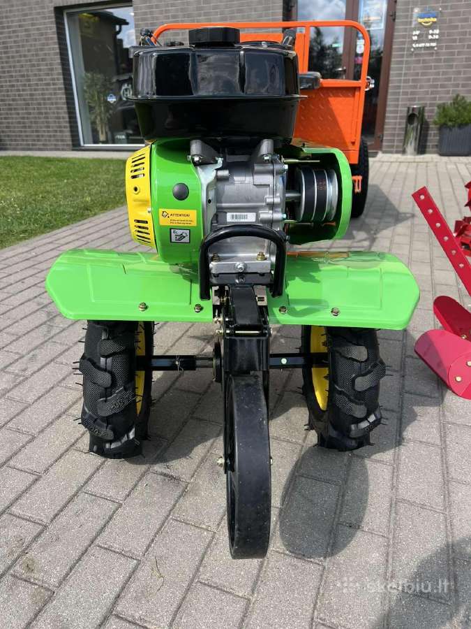 Motoblokas - kultivatorius su padargais, priekaba - nuotraukos Nr. 6