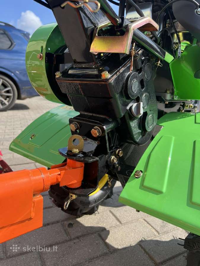 Motoblokas - kultivatorius su padargais, priekaba - nuotraukos Nr. 9