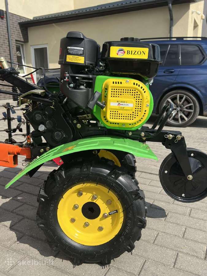 Motoblokas - kultivatorius su padargais, priekaba - nuotraukos Nr. 10