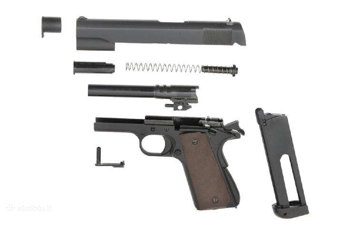 Šratasvydžio pistoletas Colt 1911a1 - nuotraukos Nr. 6
