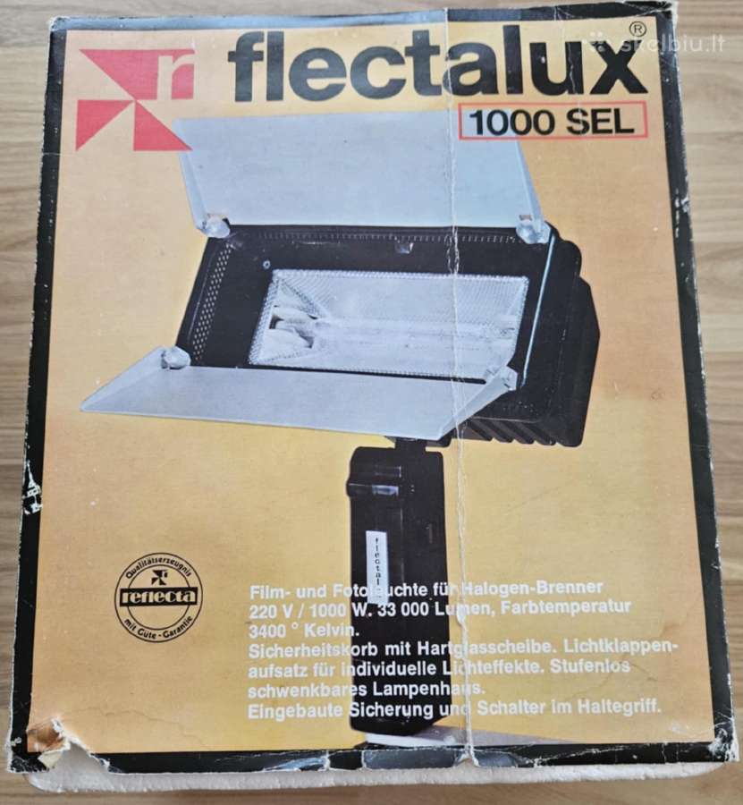 Fotografavimo / filmavimo lempa