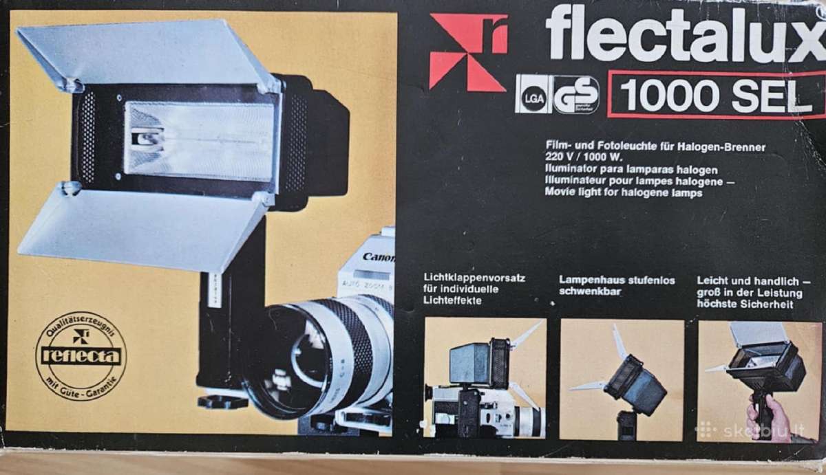 Fotografavimo / filmavimo lempa - nuotraukos Nr. 2