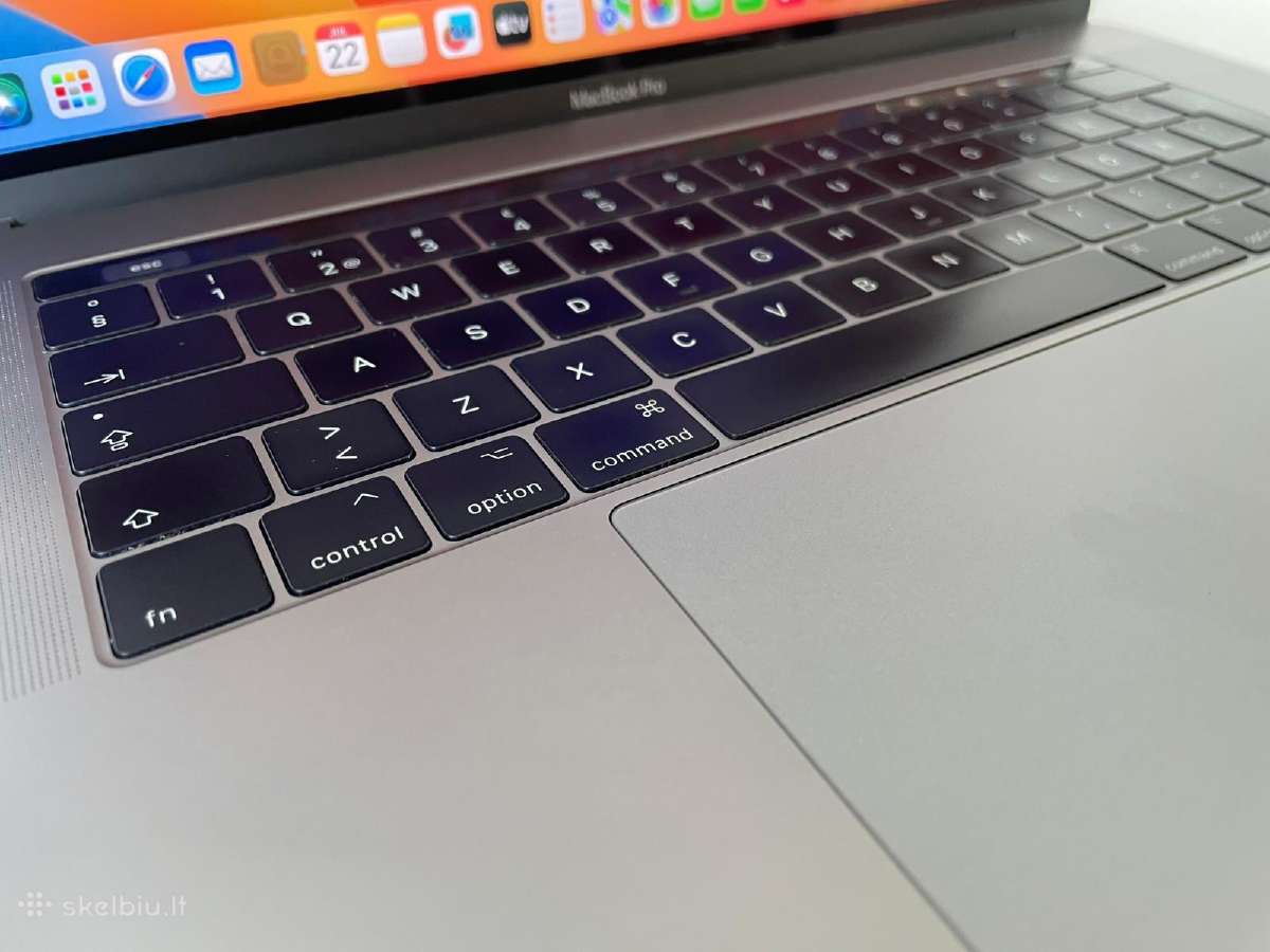 MacBook Pro 15 2017 Quad-core I7 16/512gb + 3mėn. - nuotraukos Nr. 4