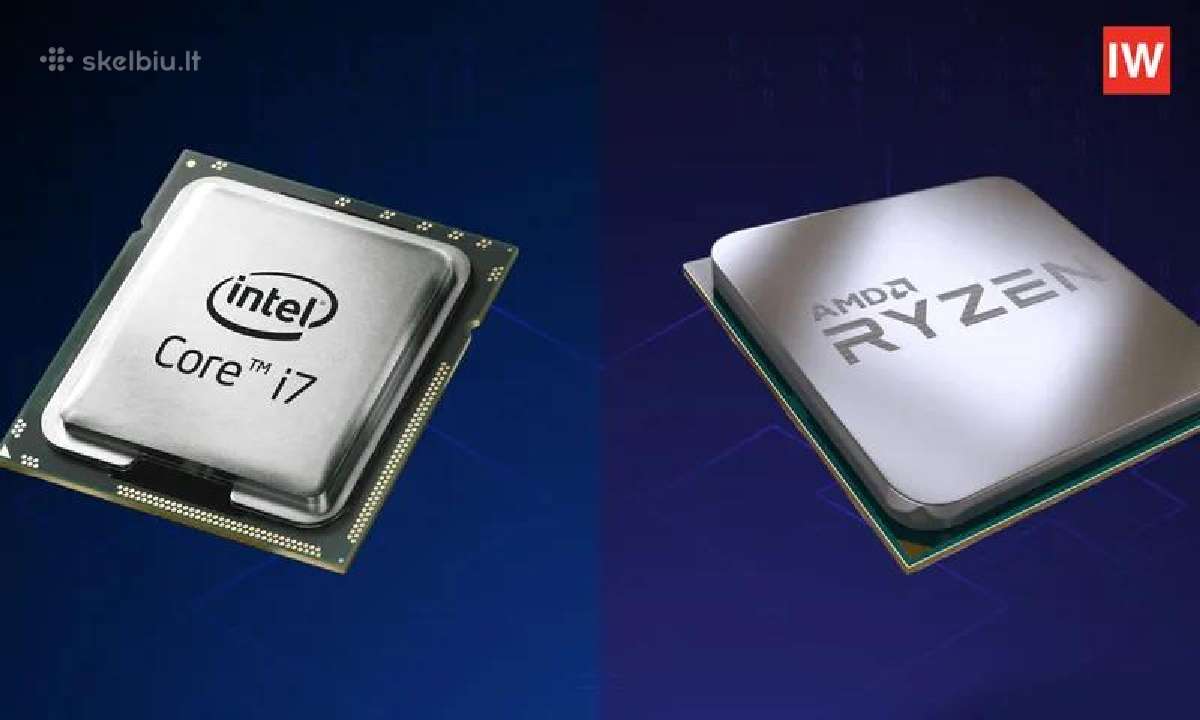 Procesorių Amd, Intel Išpardavimas Papildyta 05.08