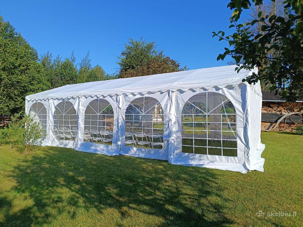Palapinių - paviljonų nuoma - nuotraukos Nr. 11