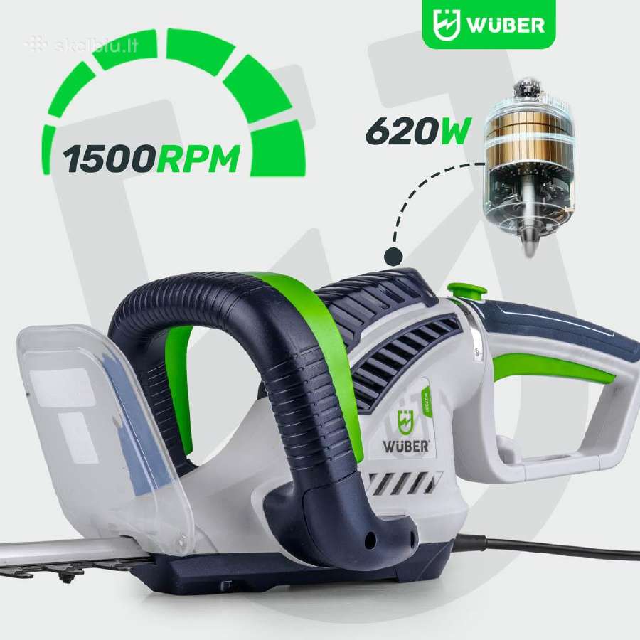 620 W elektrinės gyvatvorių žirklės - nuotraukos Nr. 10