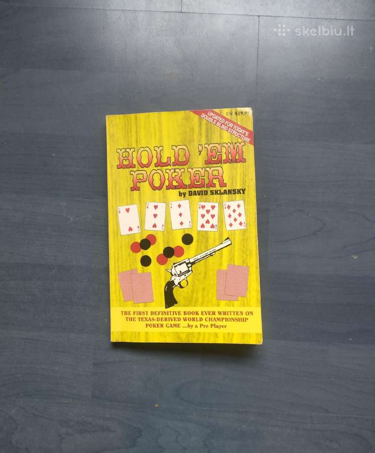 Pokerio knyga David Sklansky Hold'em poker