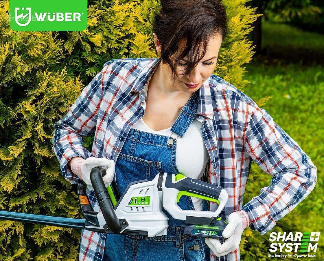 Wuber 50 cm akumuliatorinės gyvatvorių žirklės - nuotraukos Nr. 11