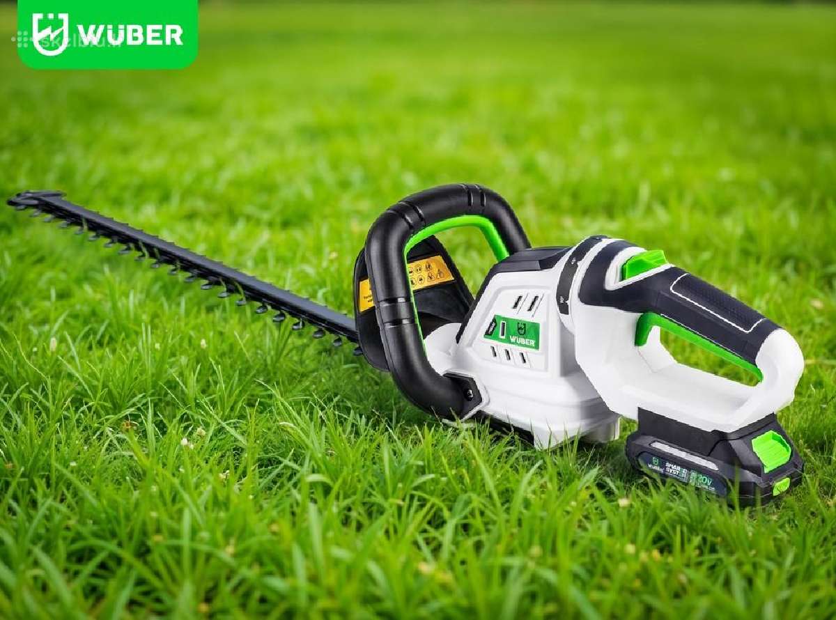 Wuber 50 cm akumuliatorinės gyvatvorių žirklės - nuotraukos Nr. 16