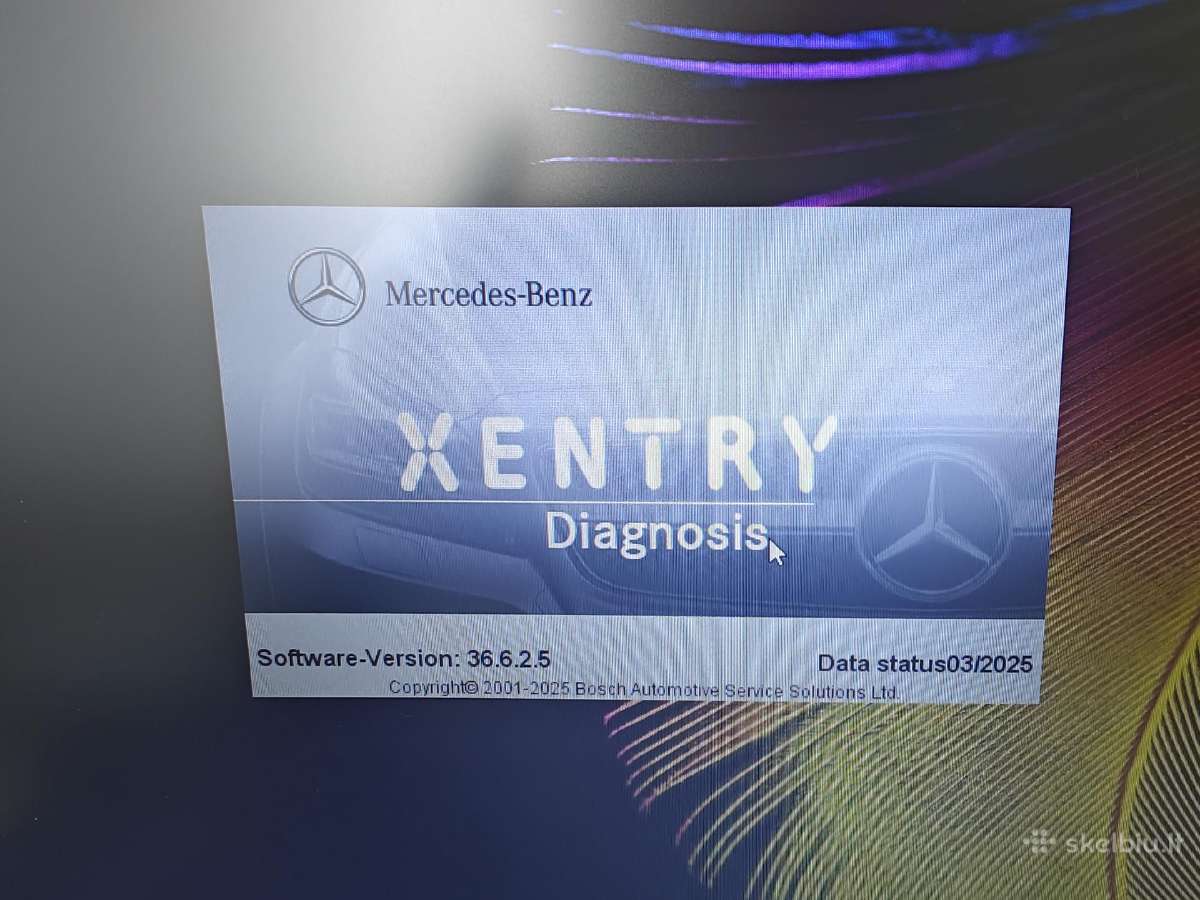 Mercedes Xentry 2025.03 Passthru kompletas - nuotraukos Nr. 2