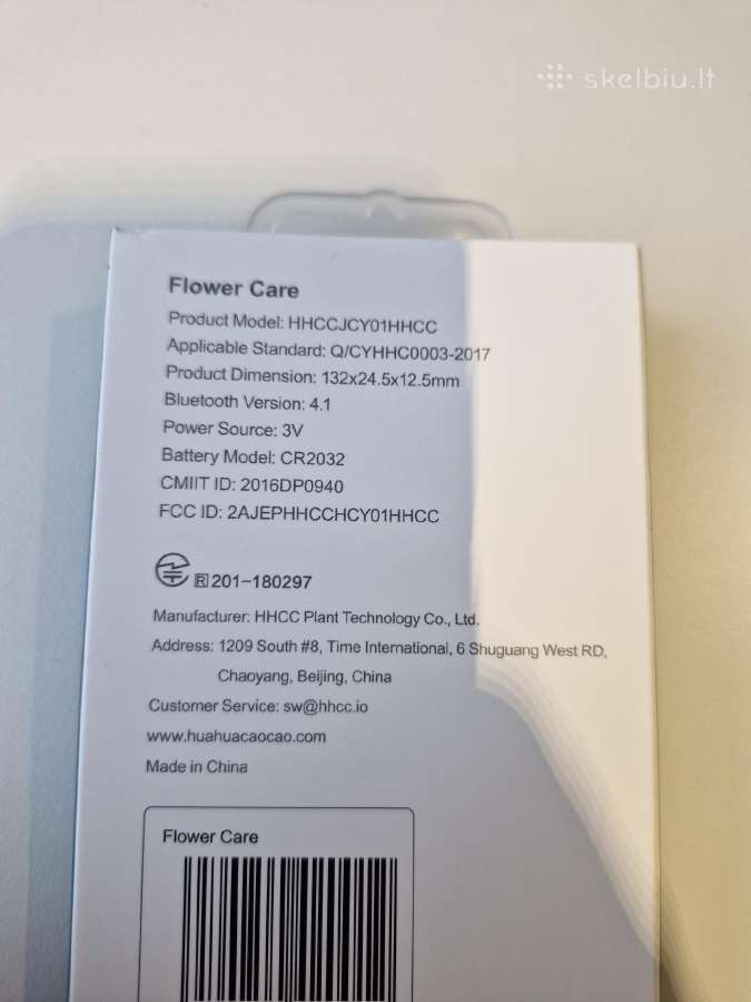 Hhcc Flower Care / Xiaomi Mi Flora augalų jutiklis - nuotraukos Nr. 6