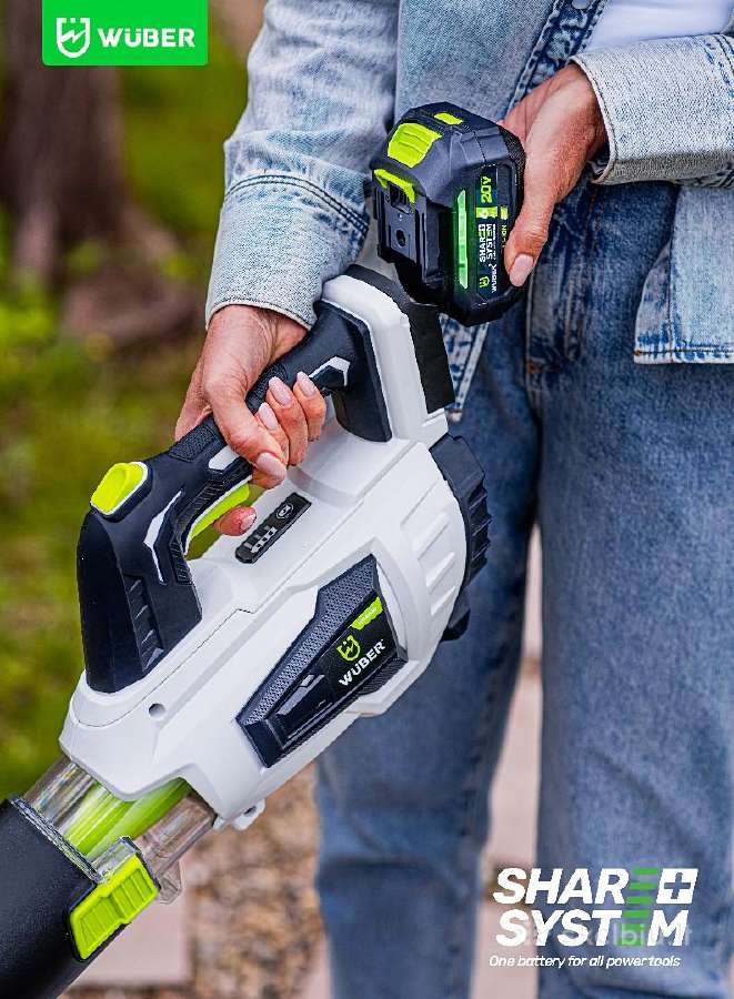 Akumuliatorinis lapų pūstuvas 20v su Turbo režimu - nuotraukos Nr. 17