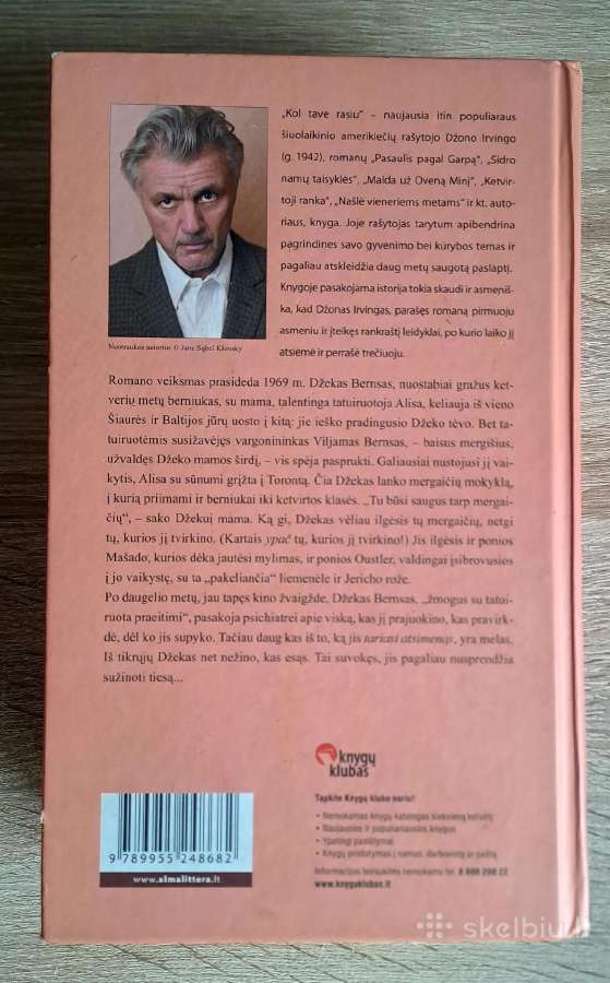 John Irving Kol tave rasiu - nuotraukos Nr. 2