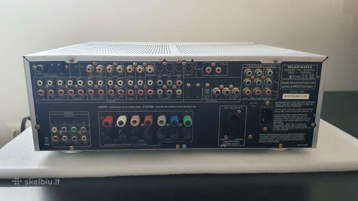 Marantz sr4600 defektas - nuotraukos Nr. 4