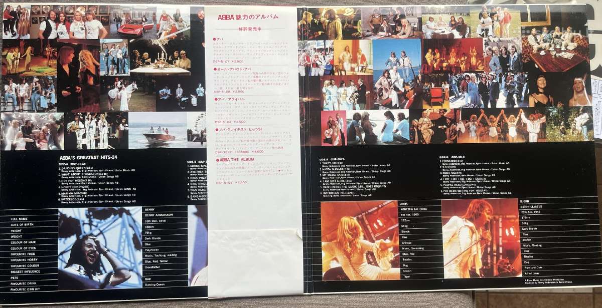 Abba Abba's Greatest Hits 24 Japonija vinilas 2 - nuotraukos Nr. 5