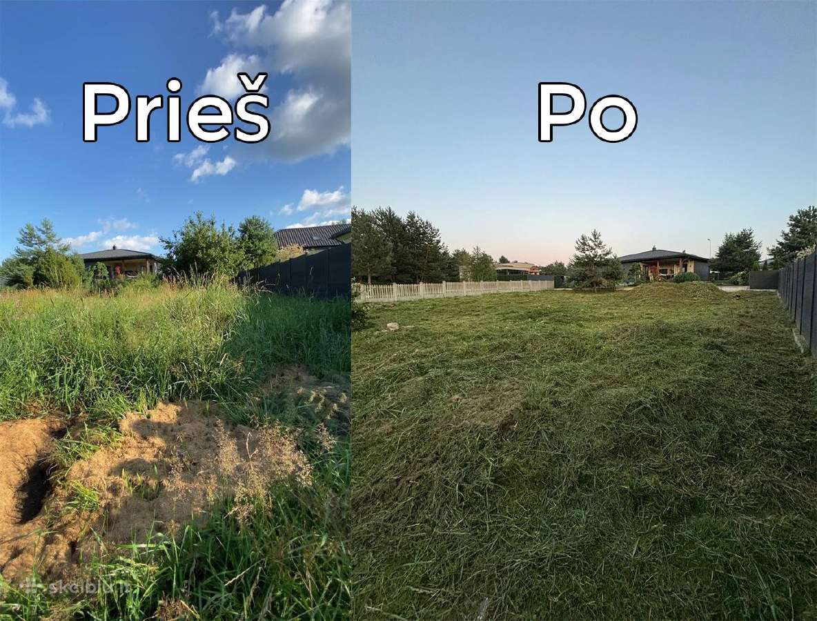 Žolės pjovimas Vilniuje ir Vilniaus rajone - nuotraukos Nr. 20