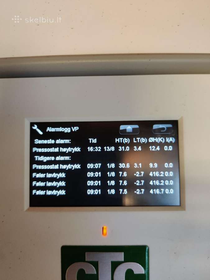 Geoterminis šilumos siurblys Ctc Ecoheat 408 - nuotraukos Nr. 7