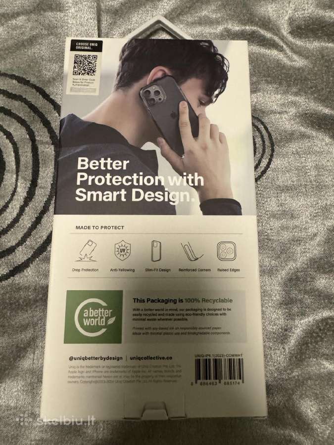 Uniq iPhone 15 6.1 Originalus Deklas - nuotraukos Nr. 2