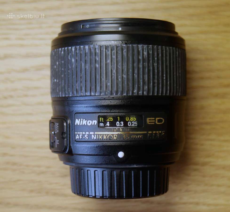 Nikon Af-s Nikkor 35mm f/1.8g - nuotraukos Nr. 4