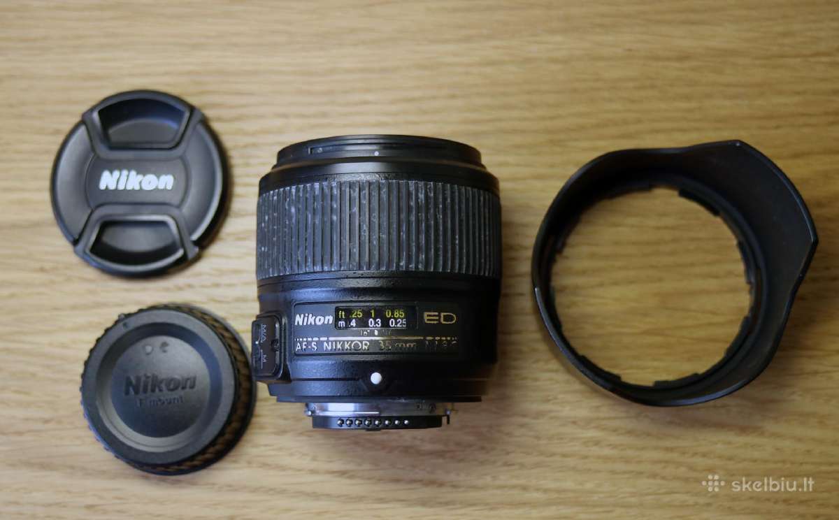 Nikon Af-s Nikkor 35mm f/1.8g - nuotraukos Nr. 3