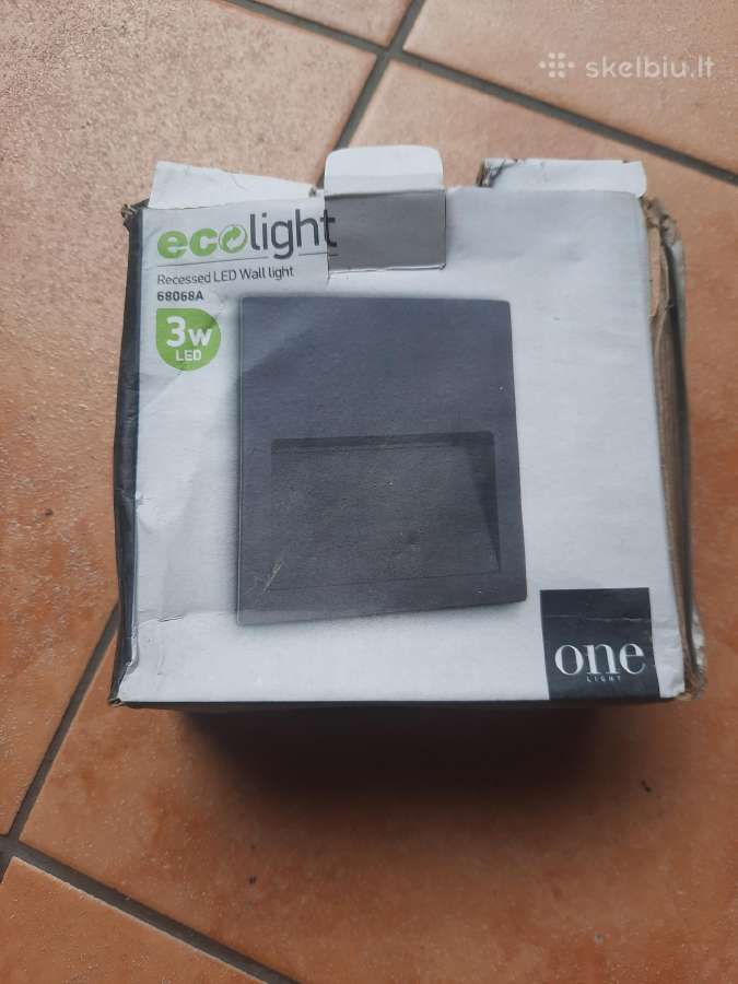 One Light 3.0w LED Įmontuojamas Šviestuvas Ip65
