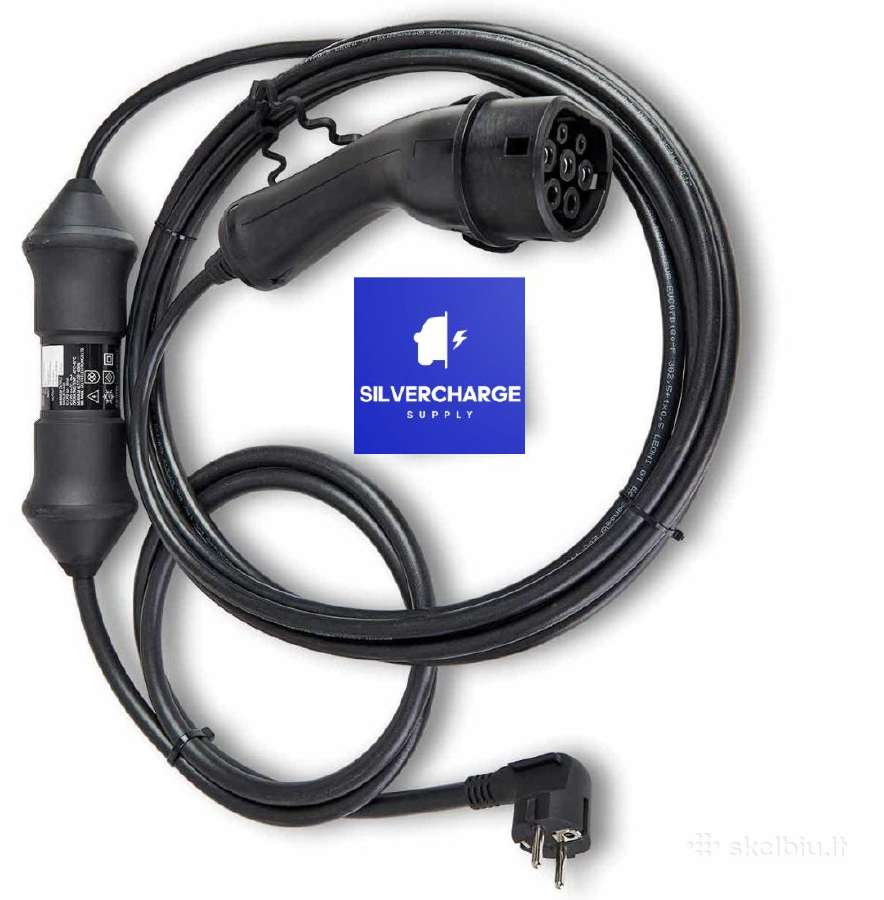 Volvo Ev charger (įkroviklis, pakrovėjas, kabelis)