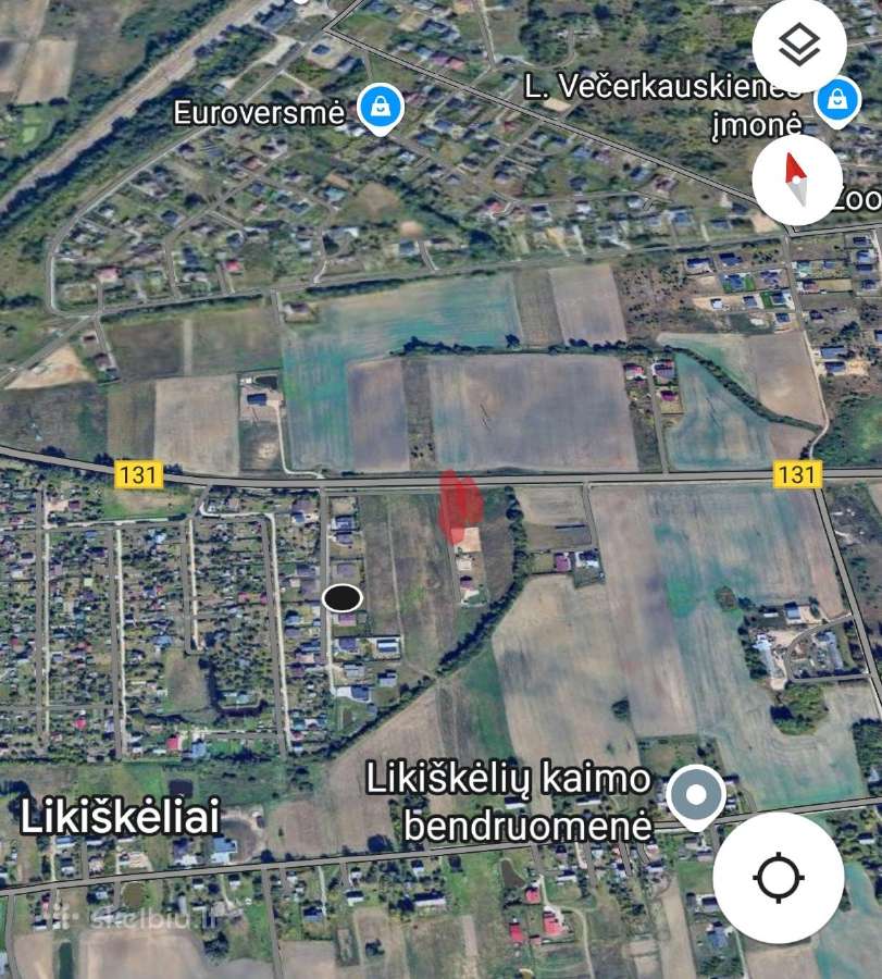 Likiškėlių kaim. prie pagrindinio kelio 18.5a. - nuotraukos Nr. 2