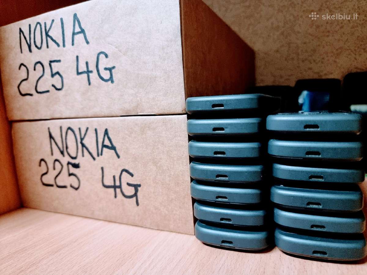 Parduodami naudoti Nokia 225 4G telefonai - nuotraukos Nr. 9