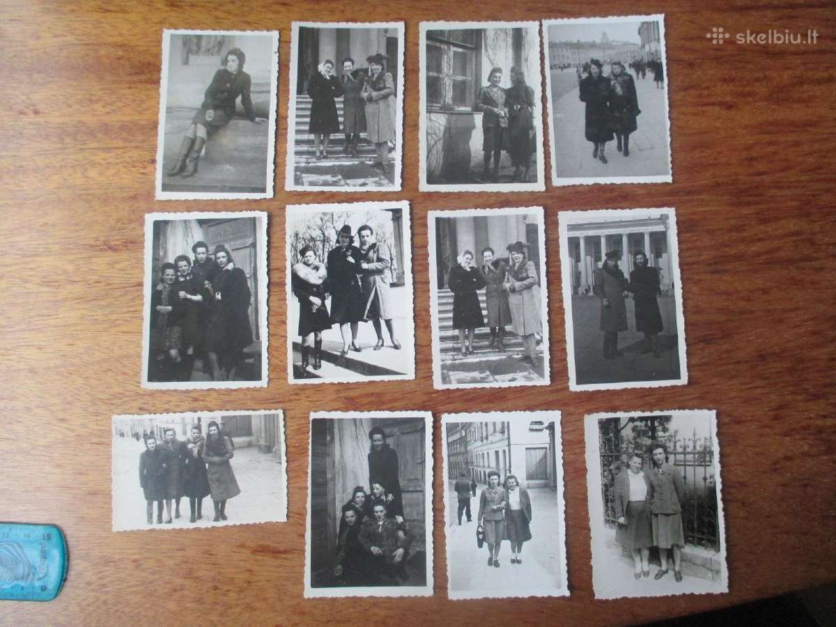 Vilnius 1944 m. balandžio m. Merginų mados. 25 eur
