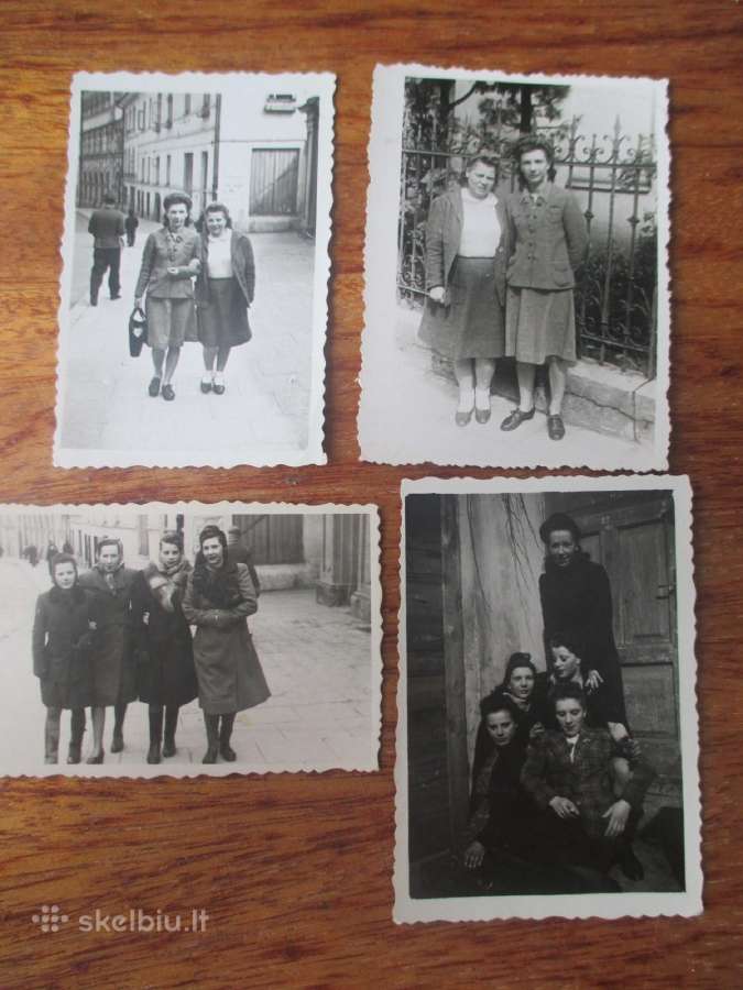 Vilnius 1944 m. balandžio m. Merginų mados. 25 eur - nuotraukos Nr. 6