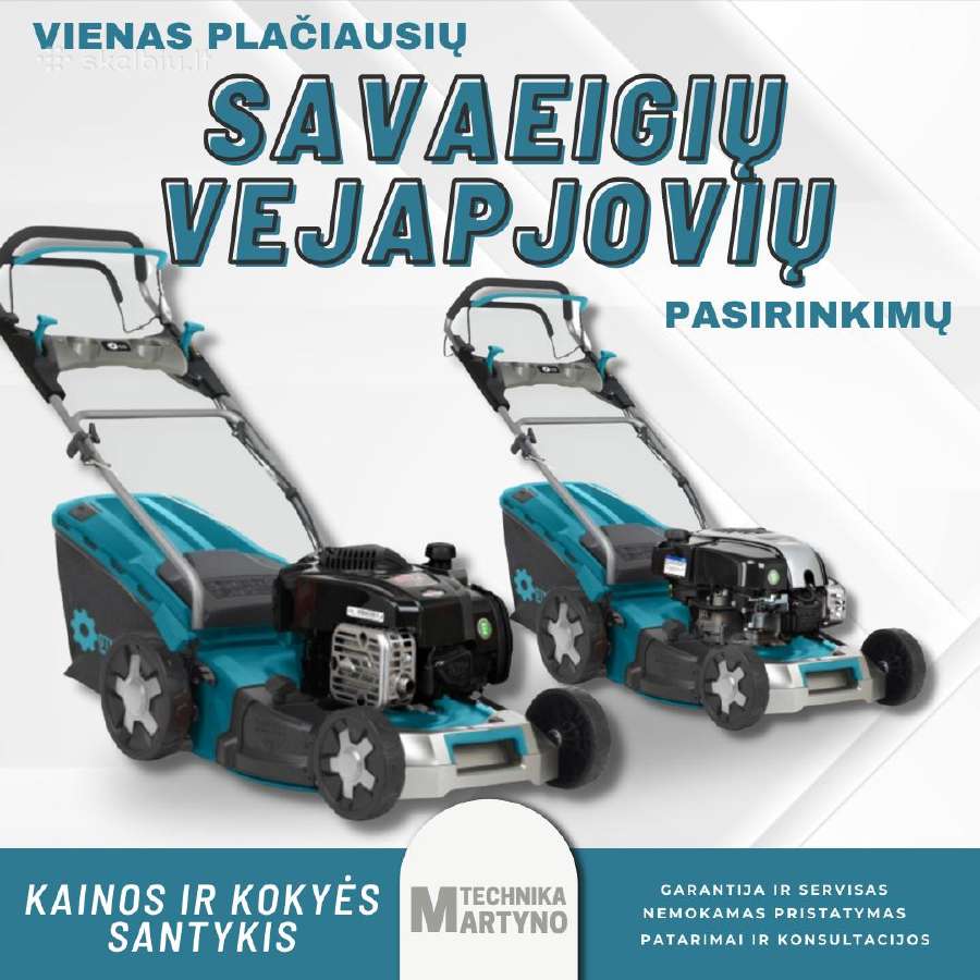 Naujos Gtm vejapjovės - žoliapjovės! Briggs