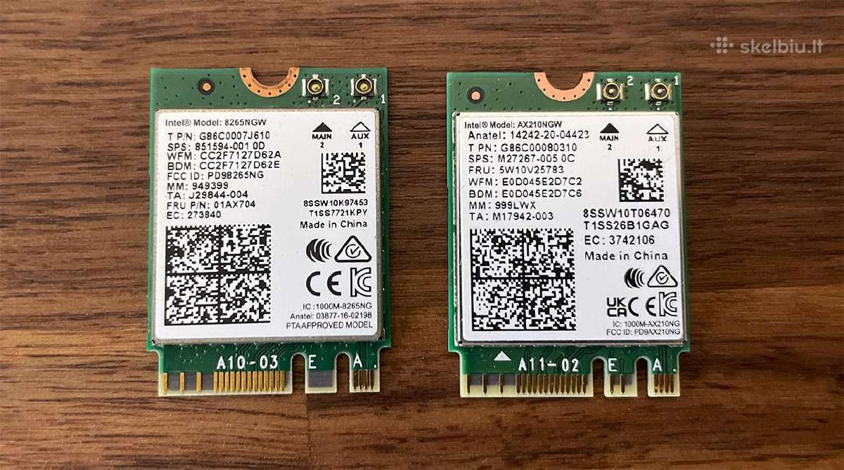 Ivairus WiFi moduliai