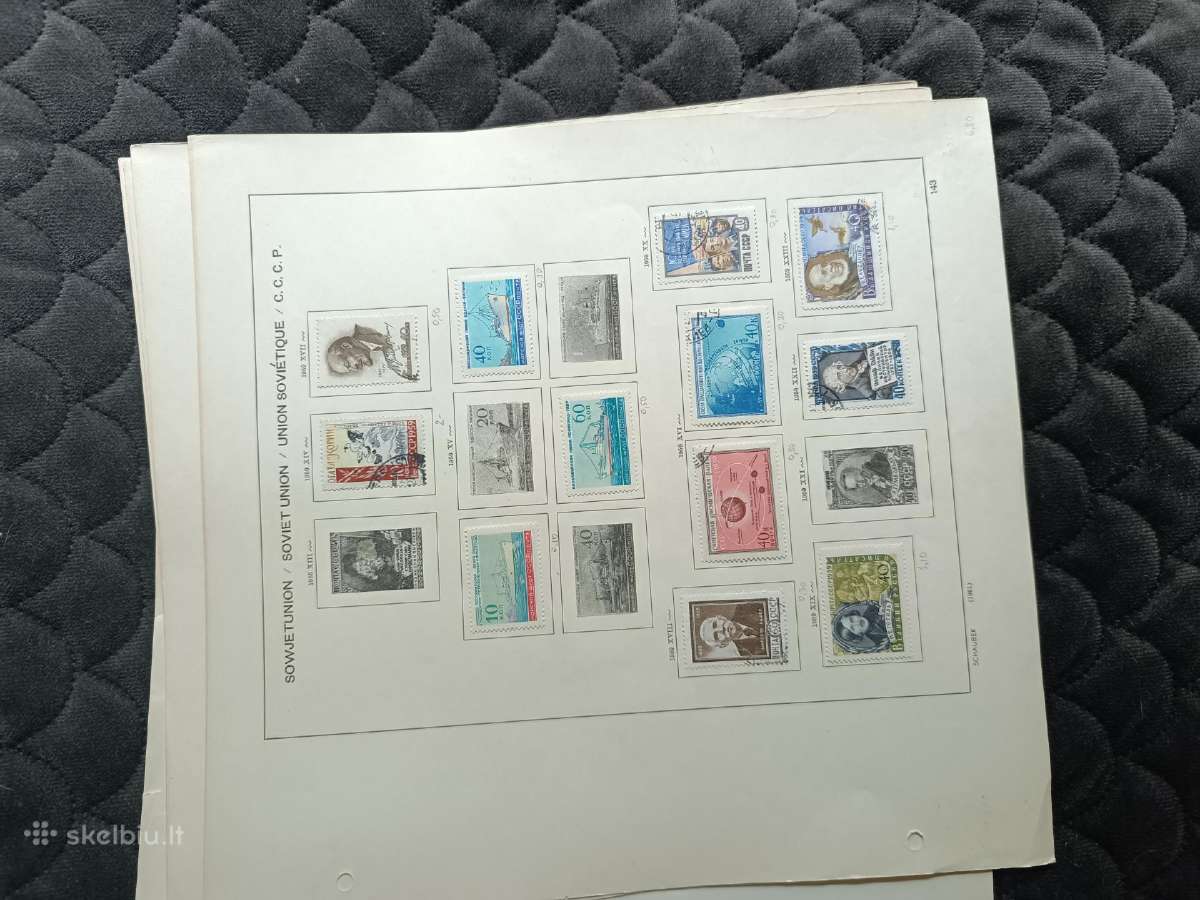 Filatelija, numizmatika, kolekcinė literatūra - nuotraukos Nr. 38