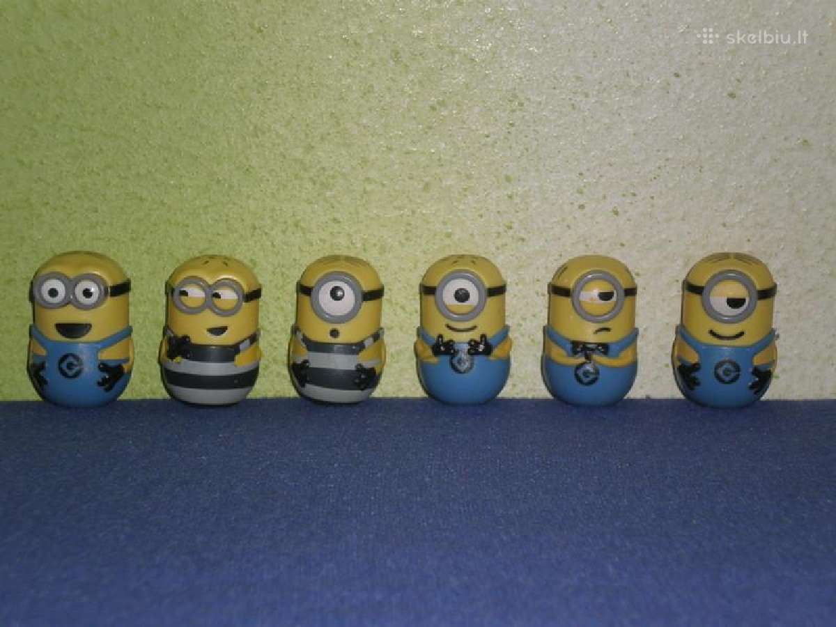 Zzaisliukai vaikams pakalikai (minjonai, minionai)