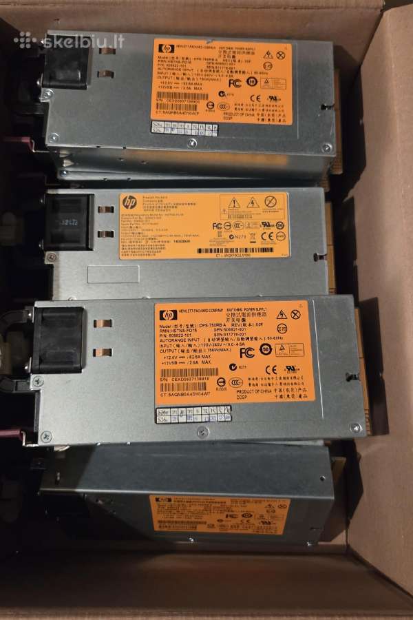 Serveriai Hp Dl380 Gen9, Dl360p G8 - nuotraukos Nr. 34
