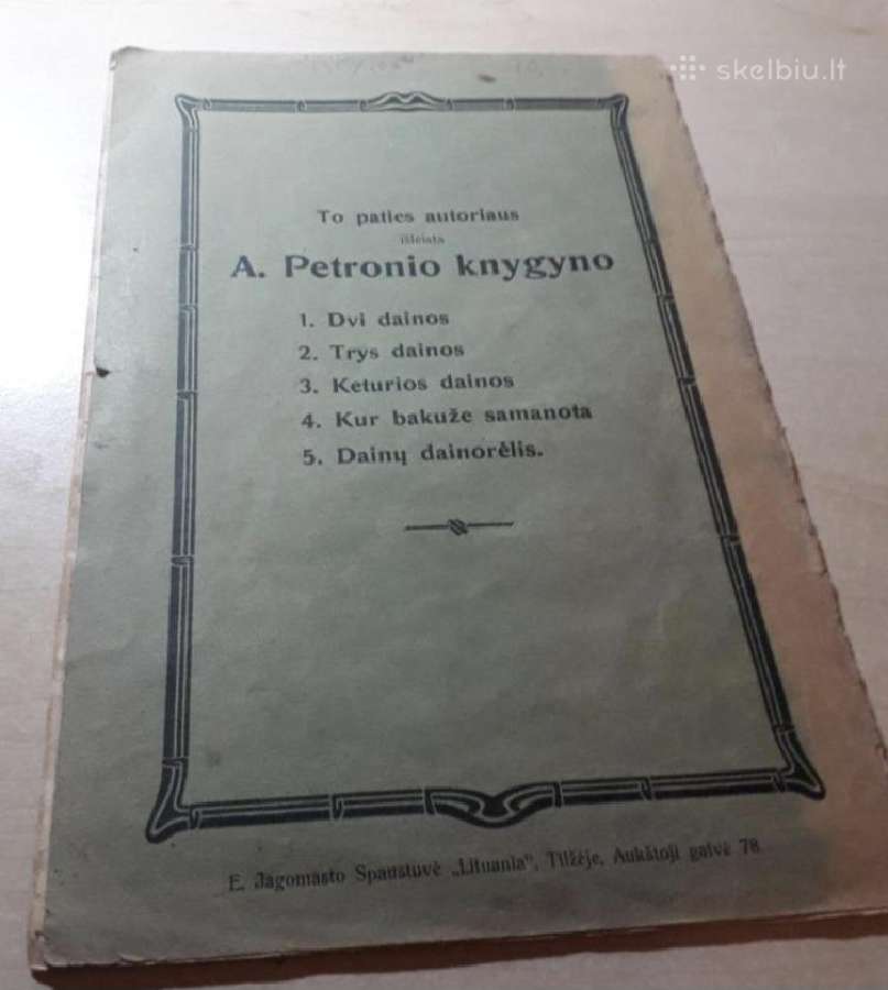 Mūsų dainos. 4 mišriesiems balsamsstasys Šimkus - nuotraukos Nr. 2