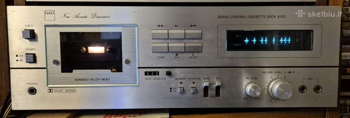 Nad 6100 kasetinė deka