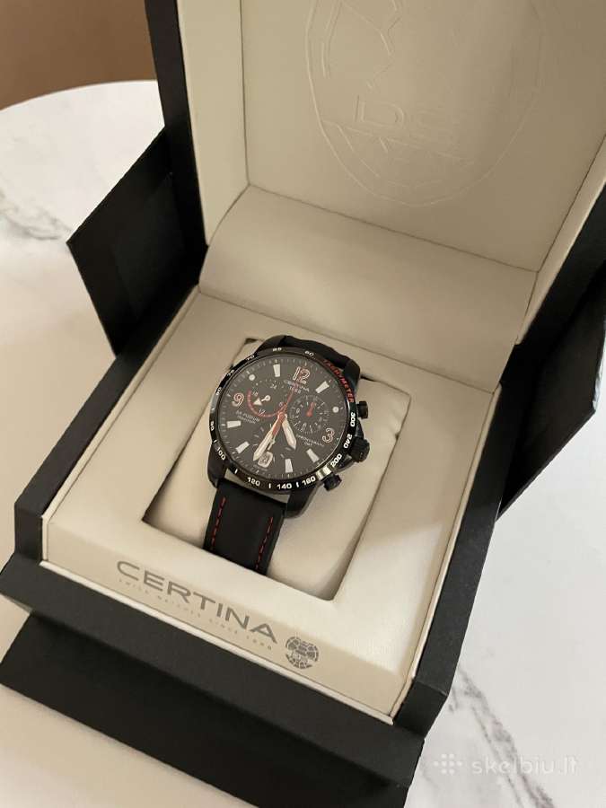 Certina Ds Podium Gmt C001.639.16.057.02 Laikrodis - nuotraukos Nr. 2
