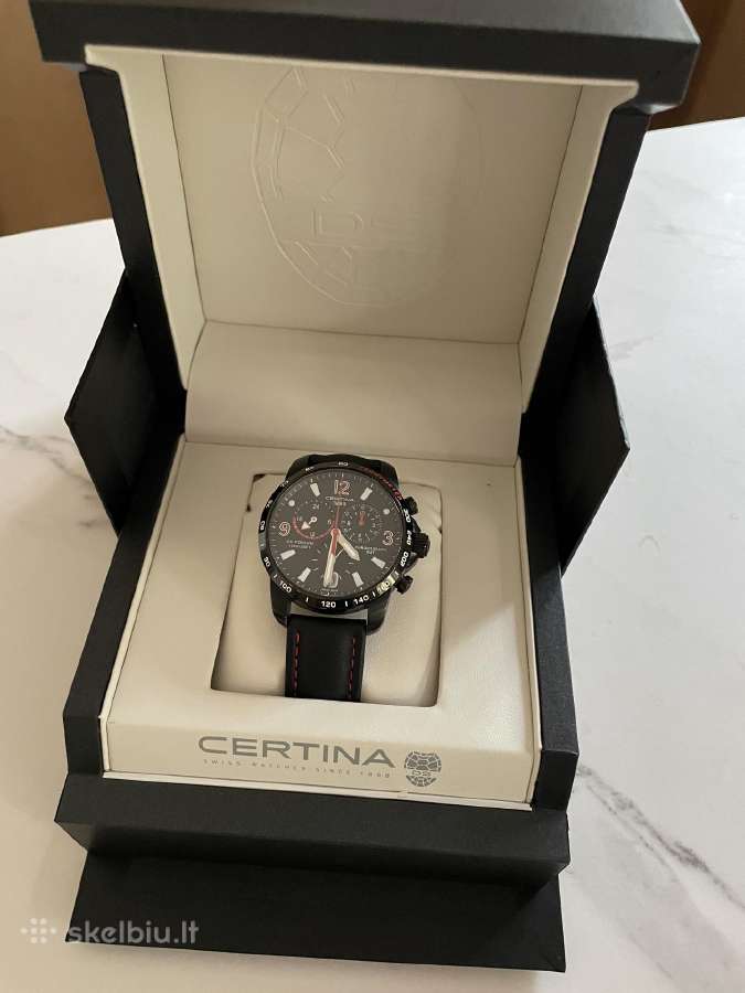 Certina Ds Podium Gmt C001.639.16.057.02 Laikrodis - nuotraukos Nr. 3