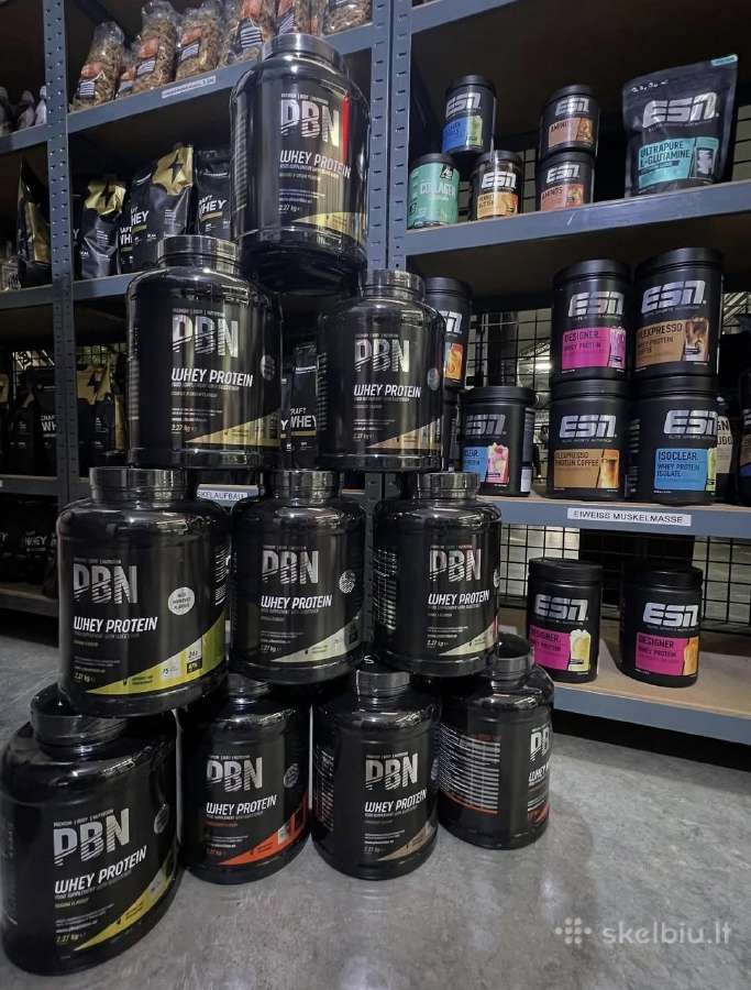 Maisto papildai sportui Kaune