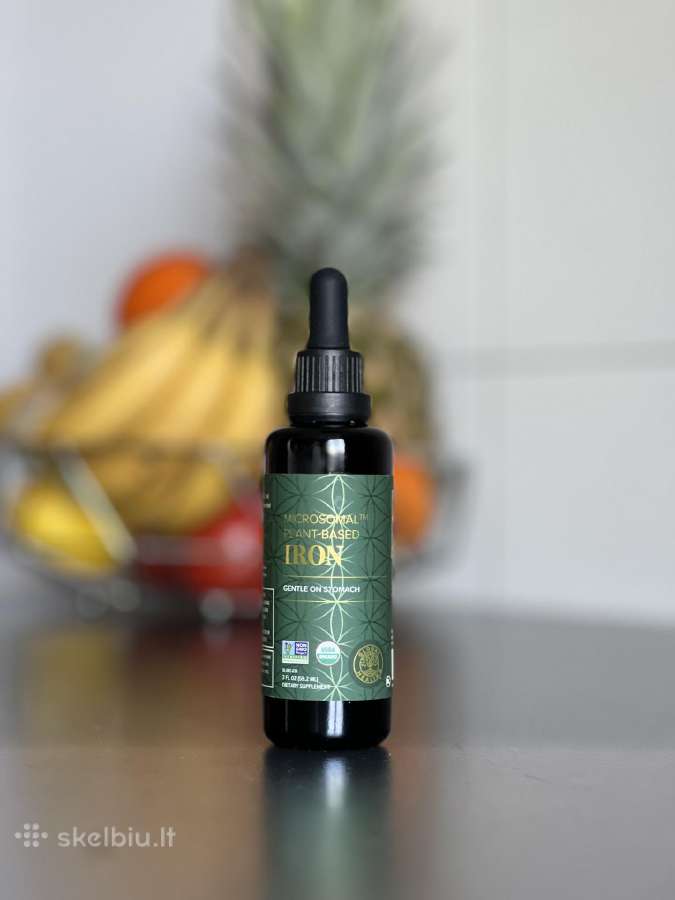 Global Healing augalinės geležies papildas