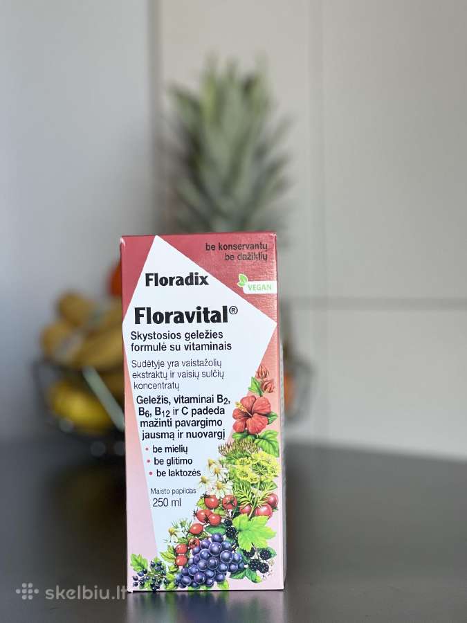 Floradix Floravital geležis