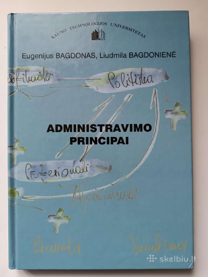 Administravimo principai. Vadovėlis