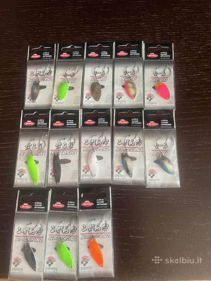 Berkley area game spoons blizgutės