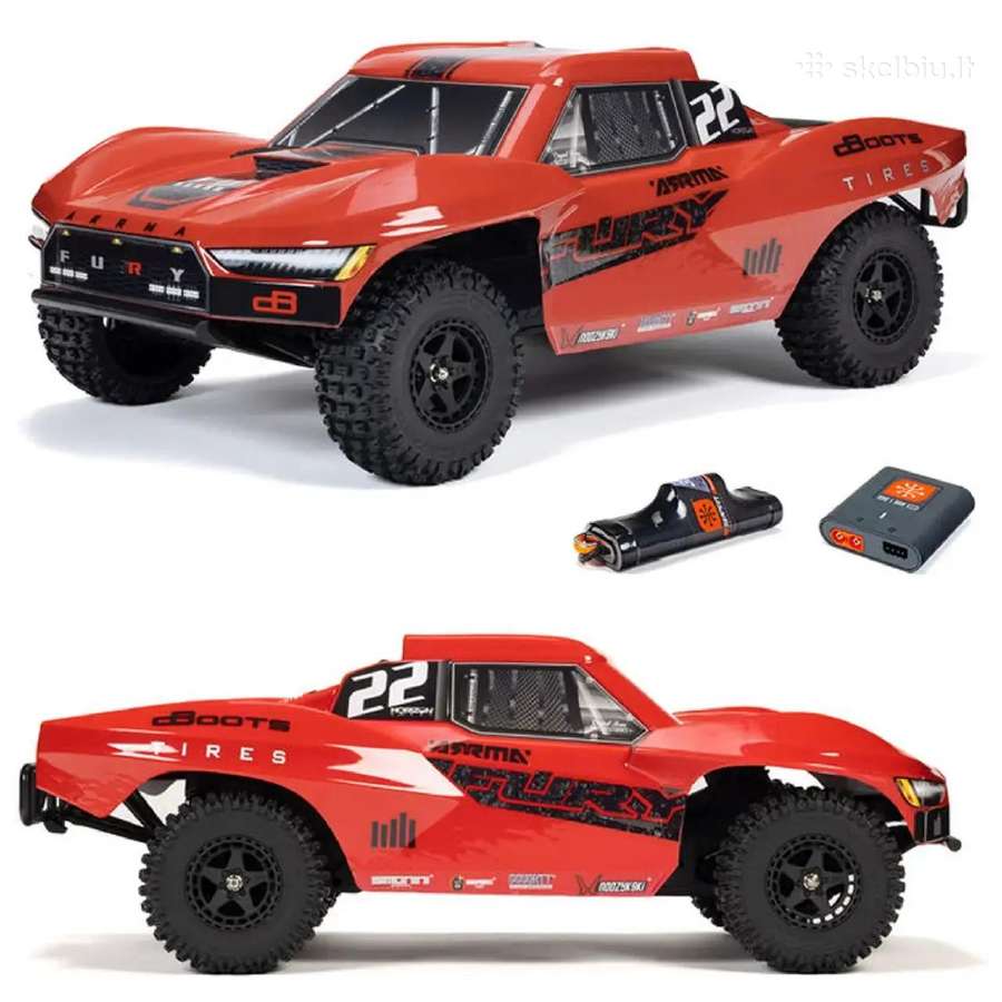 Arrma Fury Mega 550 2wd 1:10 Smart RC modelis - nuotraukos Nr. 2